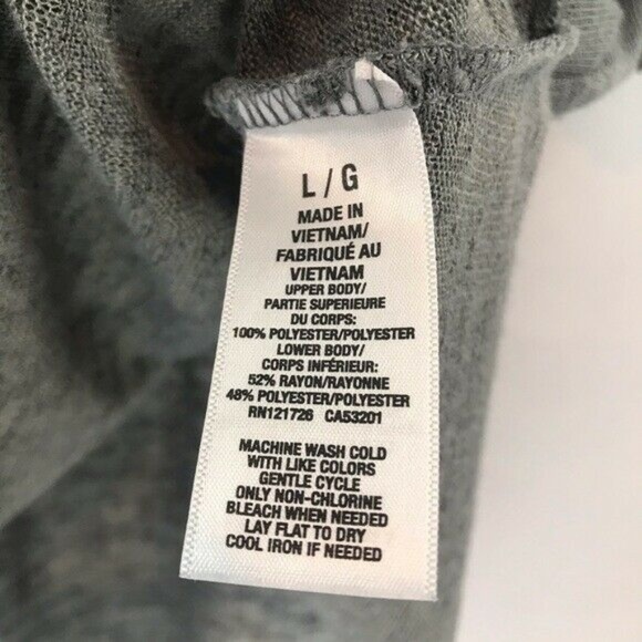 (Sold)Aeropostale Womens Gray Short Sleeve Blouse - Picture 5 of 6